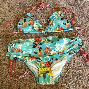 coco rave Small bikini EUC